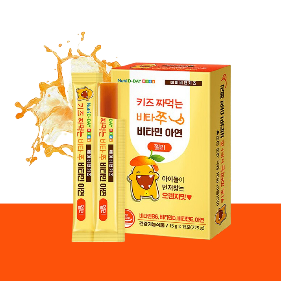 Hộp thạ ch vitamin tăng cường đề kháng cho bé Nutri D-Day 15gx15 gói