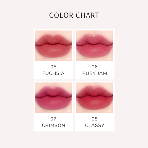 Cream de Rose Tint – 8 màu
