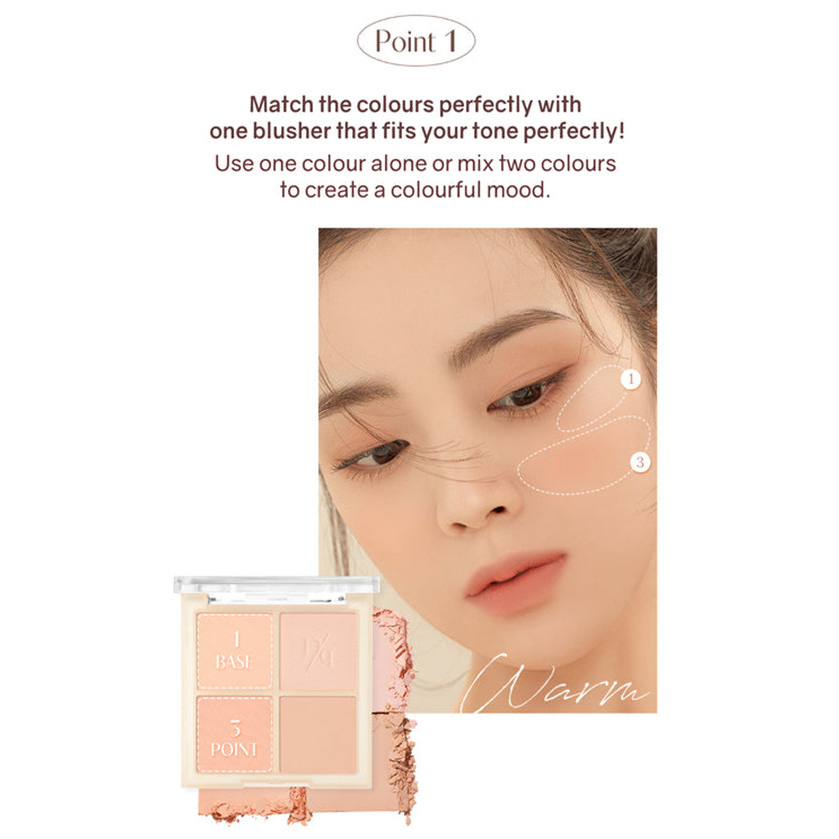 Dasique Phấn Má Hồng 11.4g Chất Lượng Cao