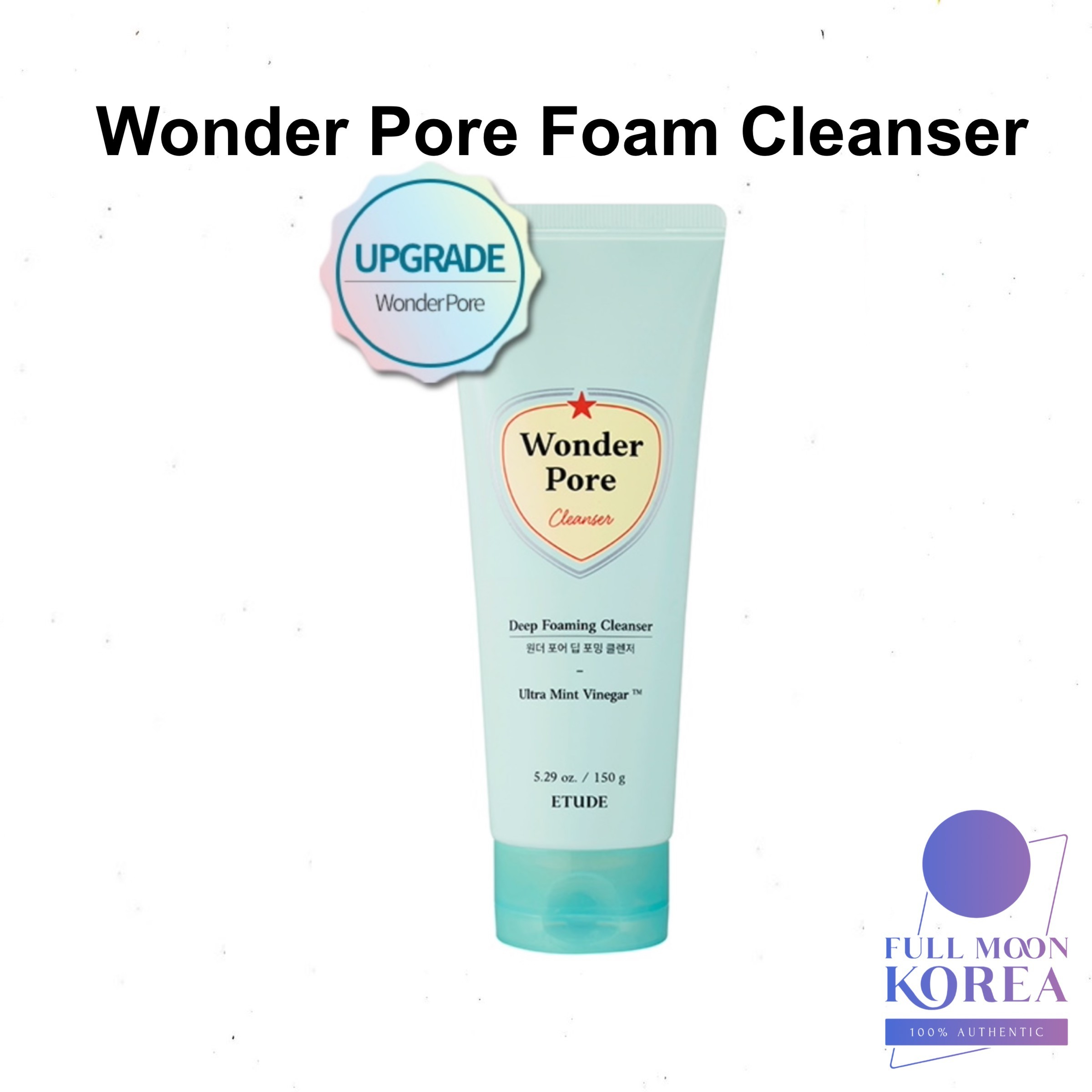 Sữa rửa mặt tạo bọt sâu Wonder Pore 150g.