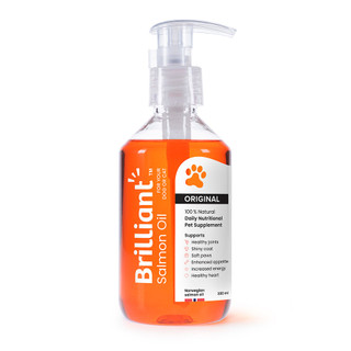 Brilliant salmon oil 100% for dogs & cats / dầu cá / thức ăn bổ sung / bổ sung dinh dưỡng
