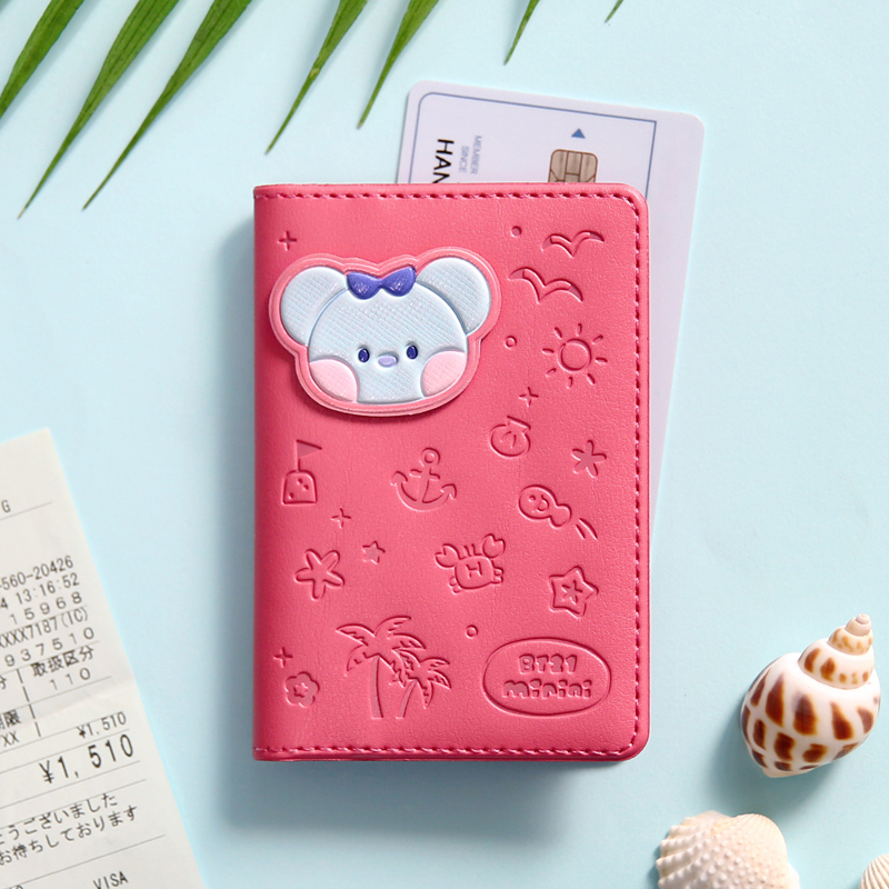 BT21 Leather Patch CASE CASE VACANCE OFFICIAL Goods