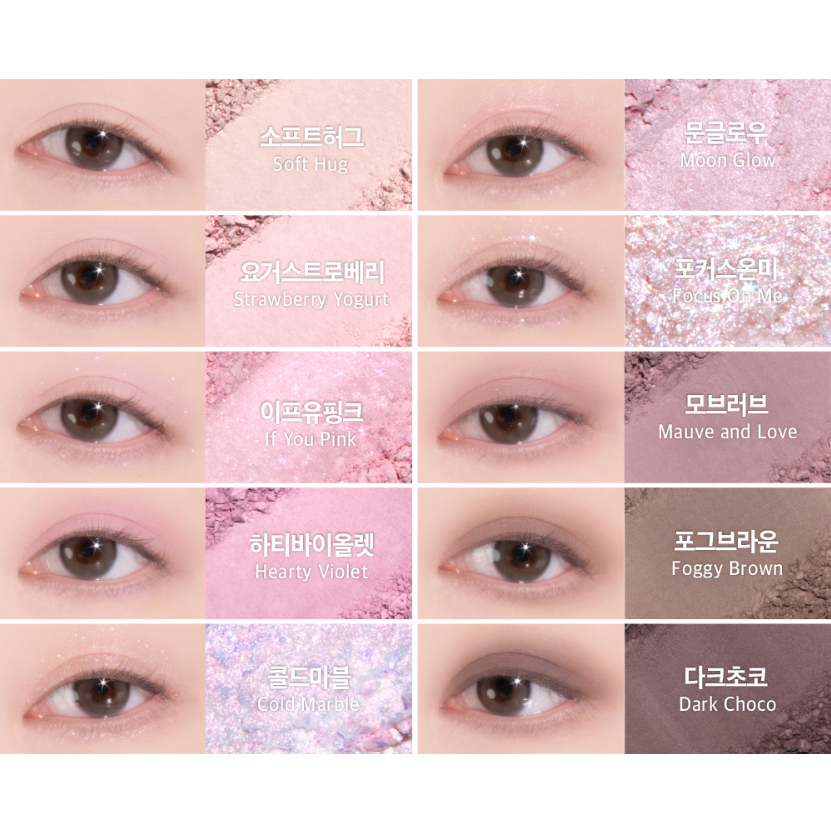 Set Lilybyred Cupid Kit 3 món makeup bảng phấn mắt, son tint, má hồng