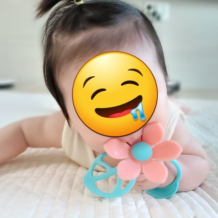 Gặm nướu silicone bông hoa Coconory