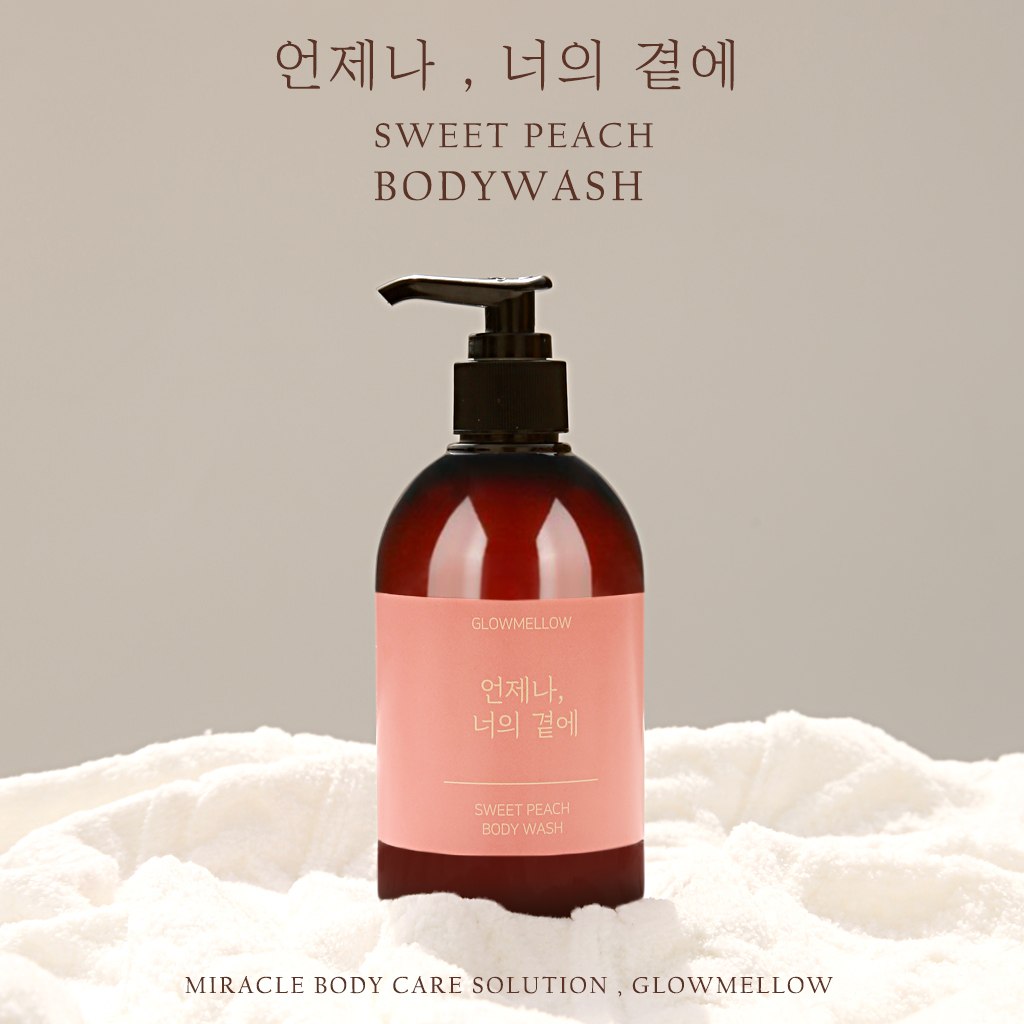 ★Glowmellow★ body wash Sữa Rửa Mặt Vitamin C Chiết Xuất Việt Quất / Citron / Đào Tươi Mát 330ml / Toporea / TOPKOREA Shipping Từ Hàn Quốc