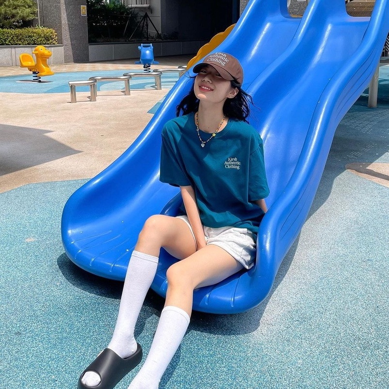 Áo thun Kirsh in logo slogan order chính hãng Hàn Quốc