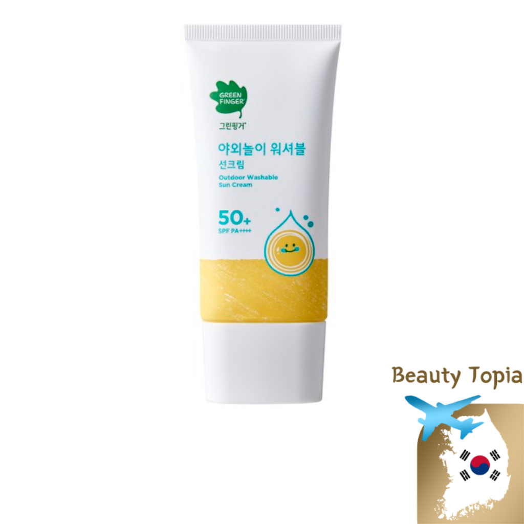 GREEN FINGER Kem chống nắng trẻ em Outdoor Washable Sunscreen SPA 50+ PA ++++ 80ml