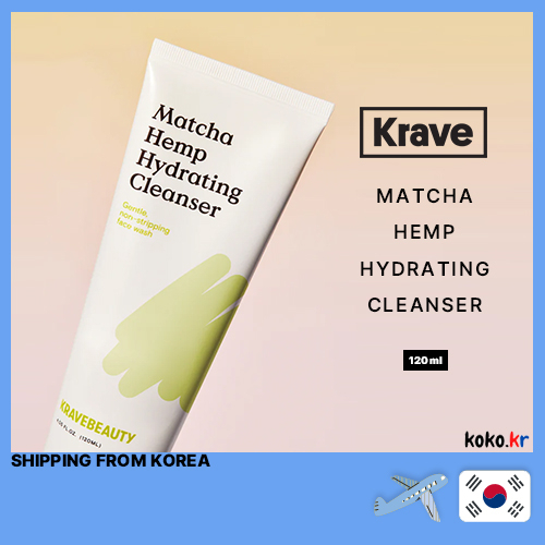 Sữa rửa mặt Krave Beauty Matcha Hydrating Cleanser 120ml (Mẫu mới)