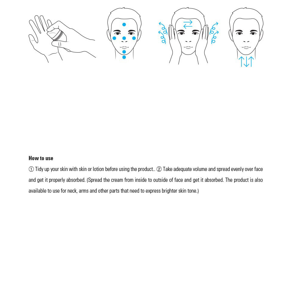 Kem Dưỡng Trắng Nâng Tông Da 50ml Dành Cho Nam Giới