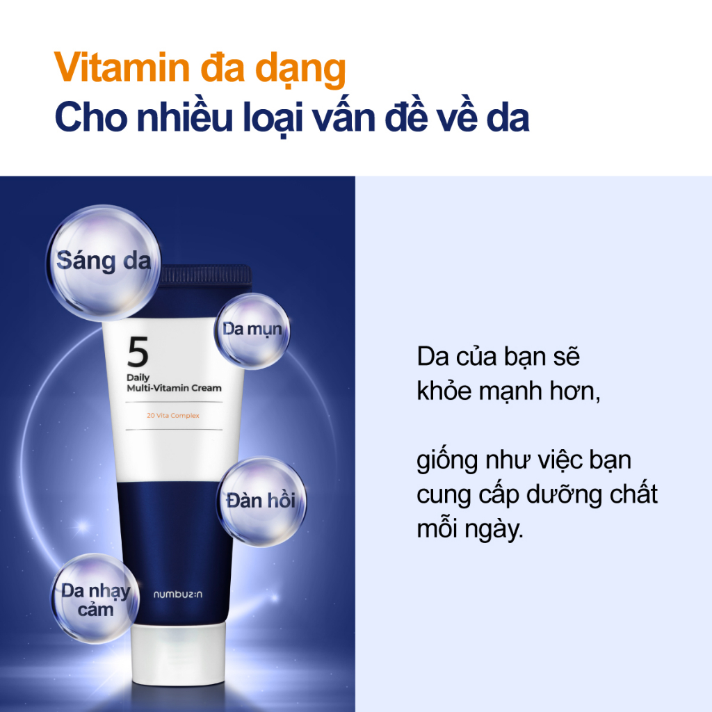 Kem dưỡng hàng ngày numbuzin vitamin tổng hợp số 5 | BigBuy360 - bigbuy360.vn