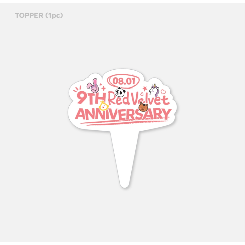 Red Velvet 9th Anniversary Party Package