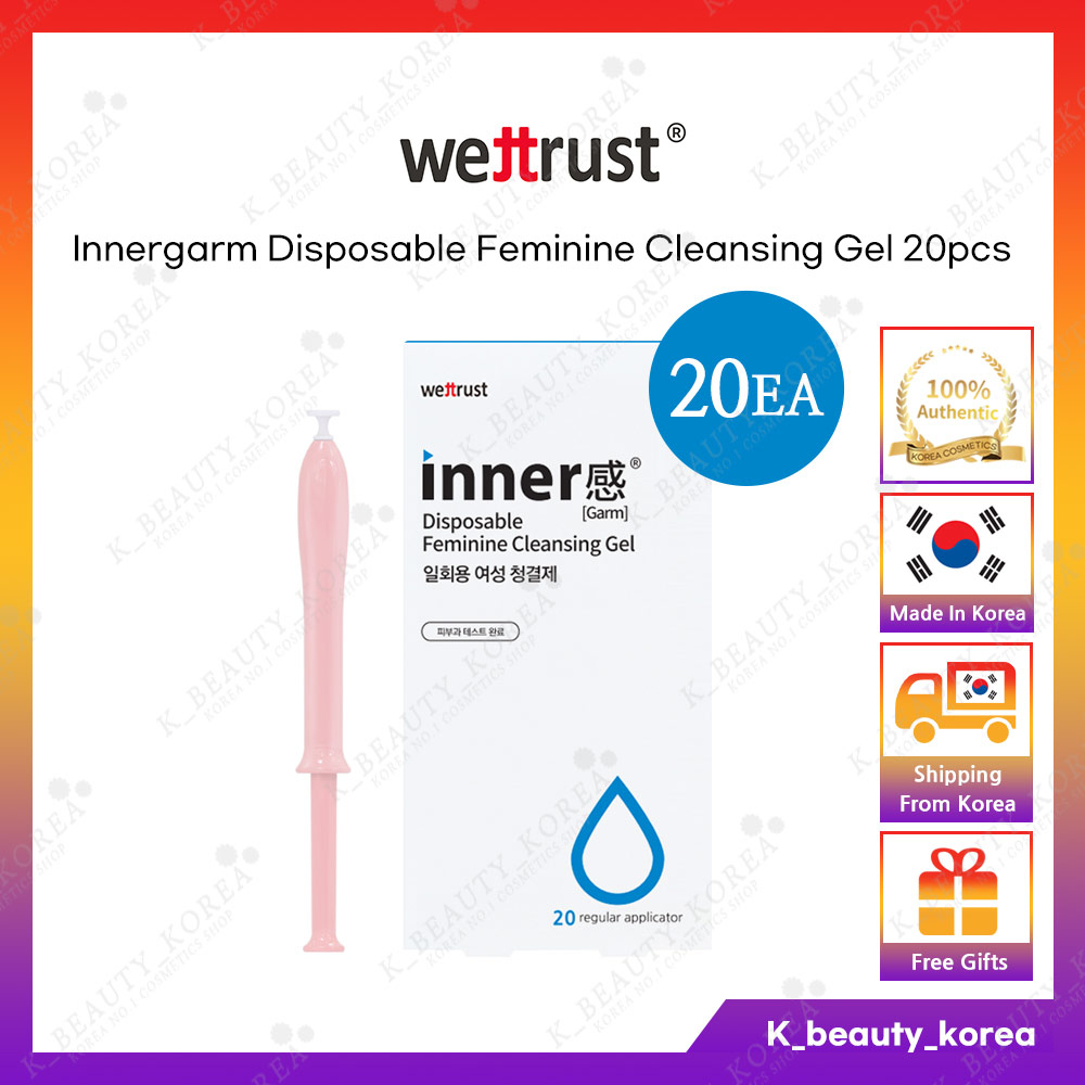 Inner Set 20 Gel Rửa Mặt Làm Sạch Da Mặt Dưỡng Ẩm Tự Nhiên Dùng Một Lần