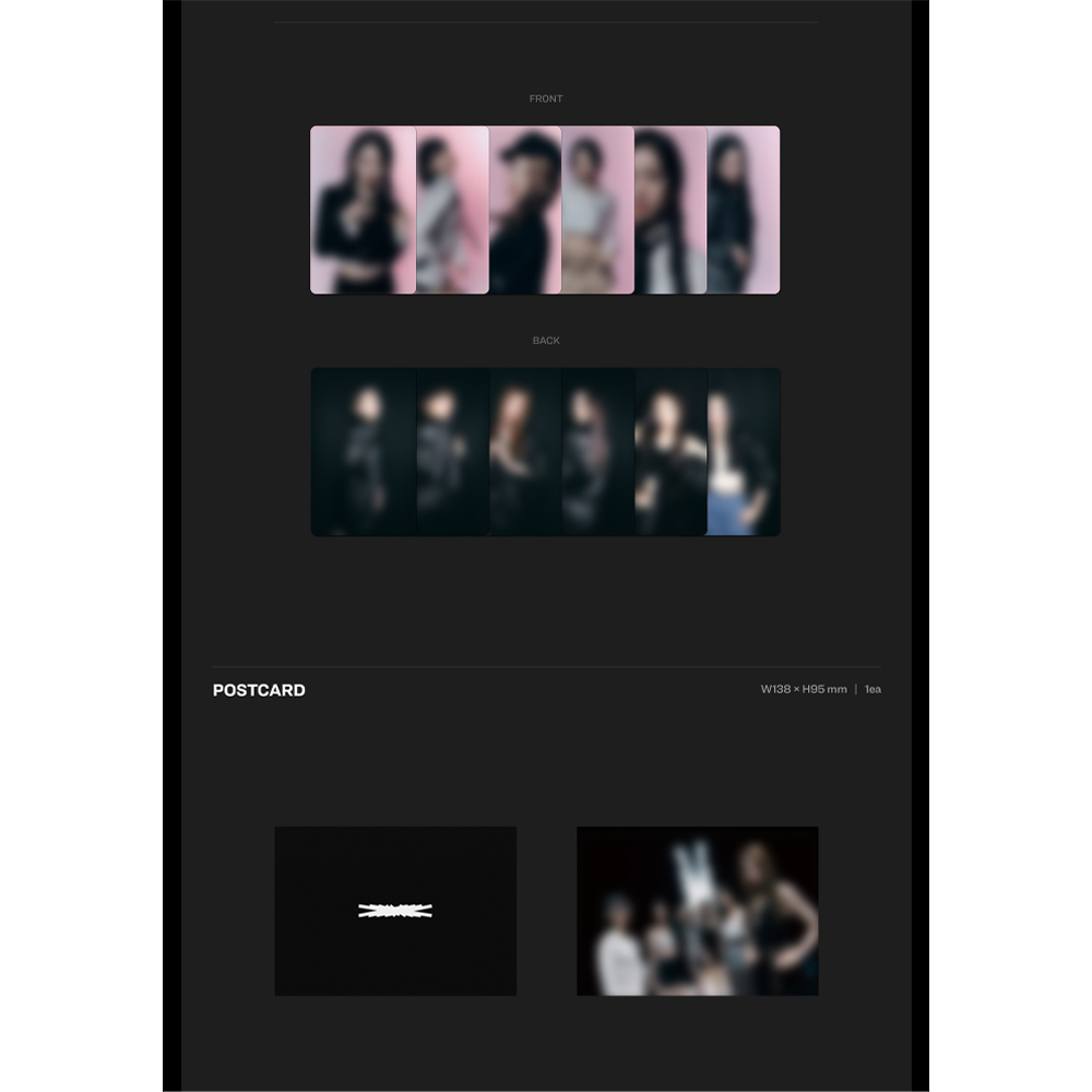 Album Hybe Labels "Le sserafim" mini đầu tay "Fearless " - phiên bản bó hoa đơn sắc