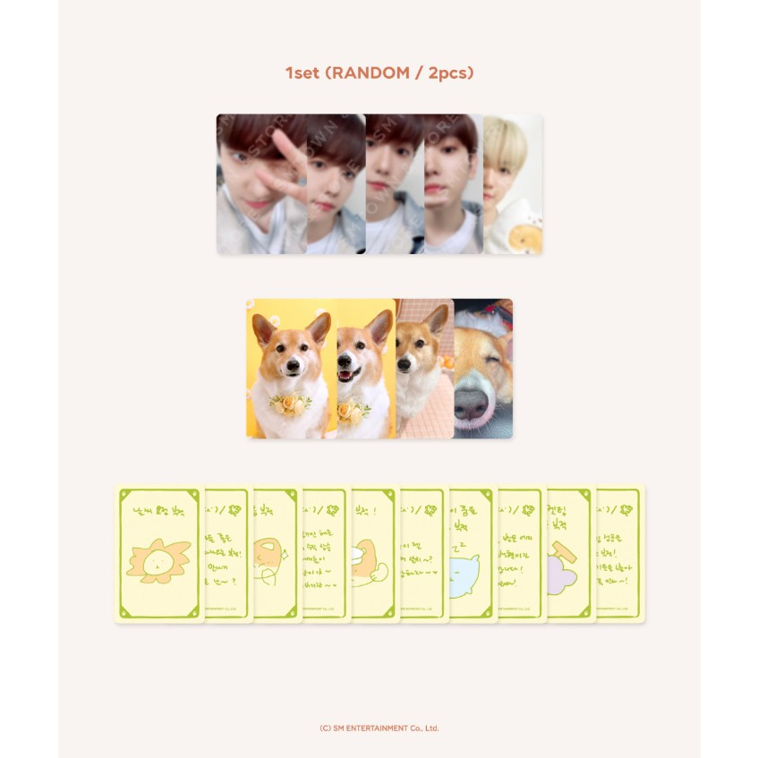 Teolaegi BAEKHYUNRANDOM LUCKY CARD A/B VER. - EXO