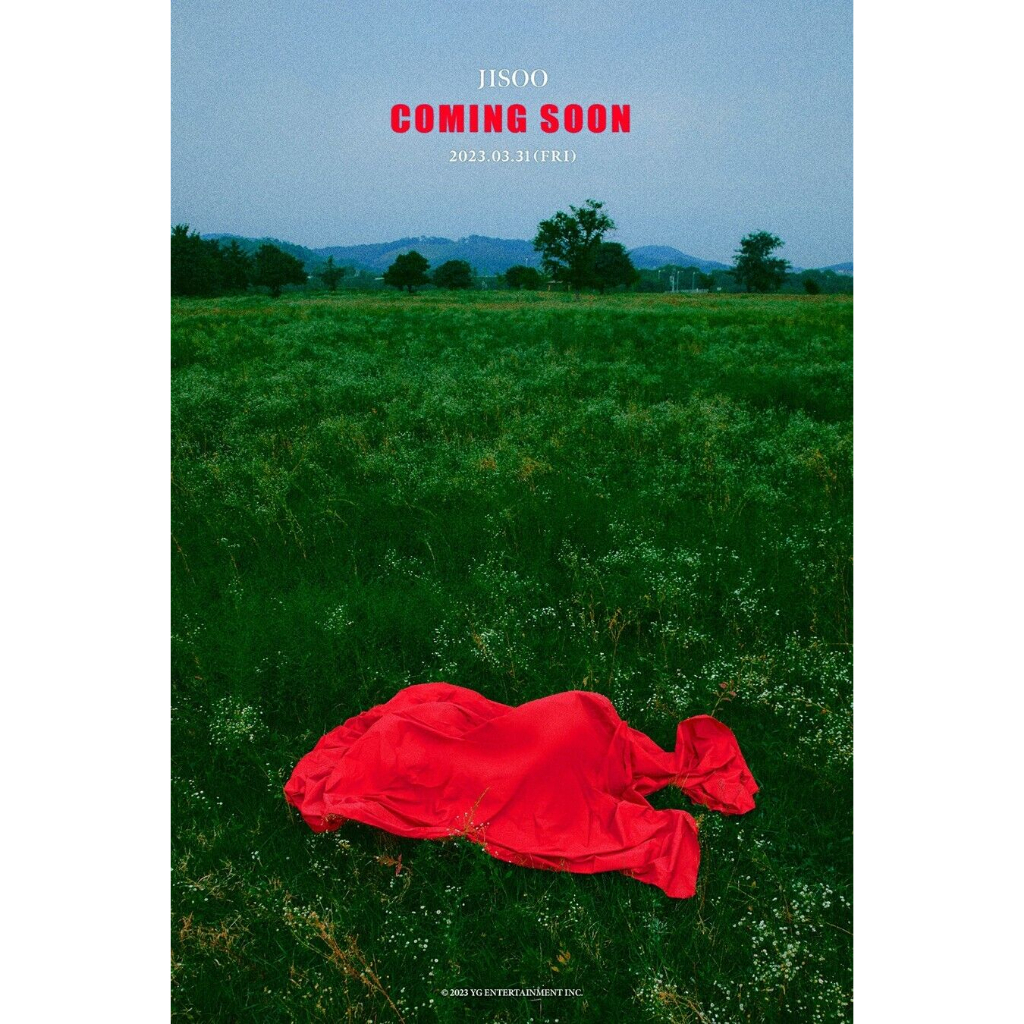 BLACKPINK JISOO FIRST SINGLE ALBUM