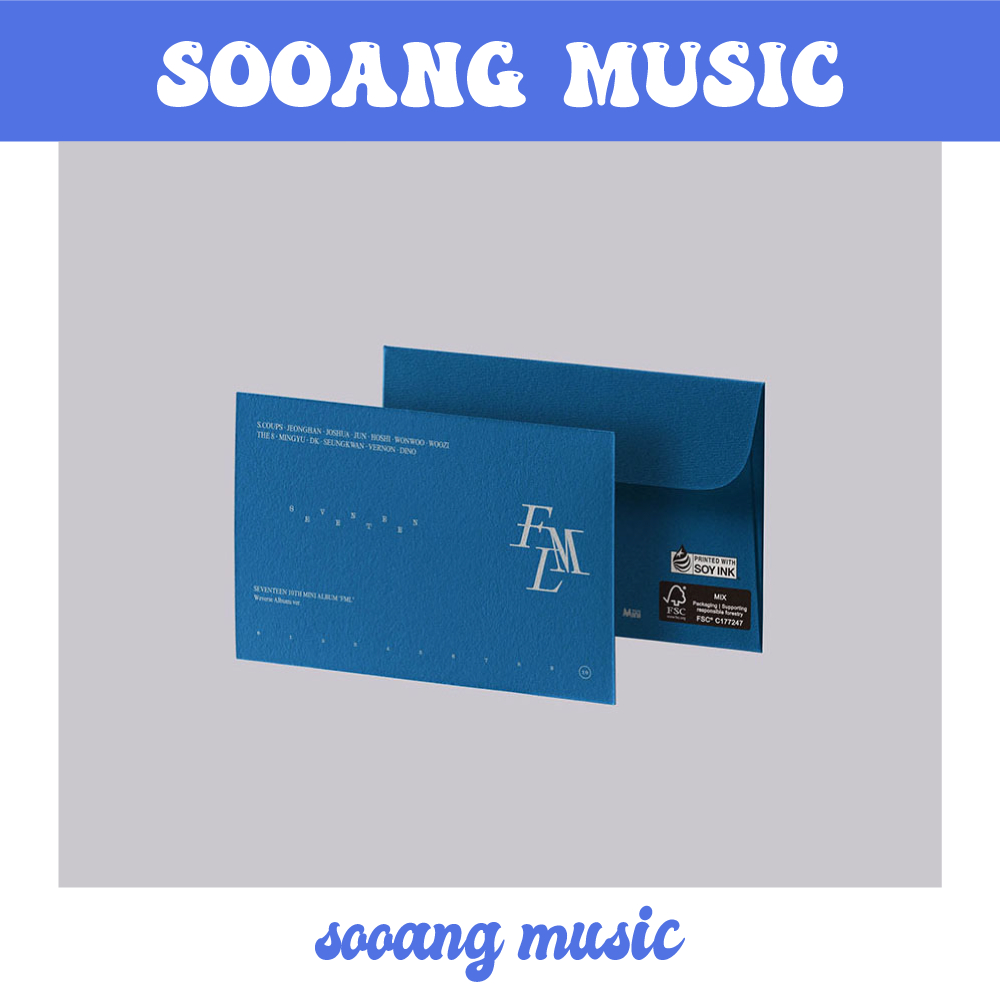 Album Mini thứ 10 SEVENTEEN [FML] Album Weverse ver.