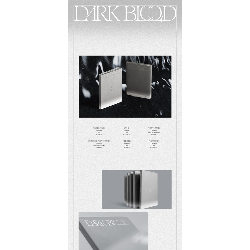 Album Enhypen "Dark Blood" Phiên bản Engene