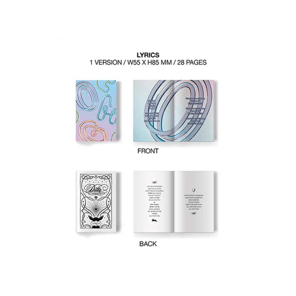 Album NewJeans "Omg" phiên bản album Weverse