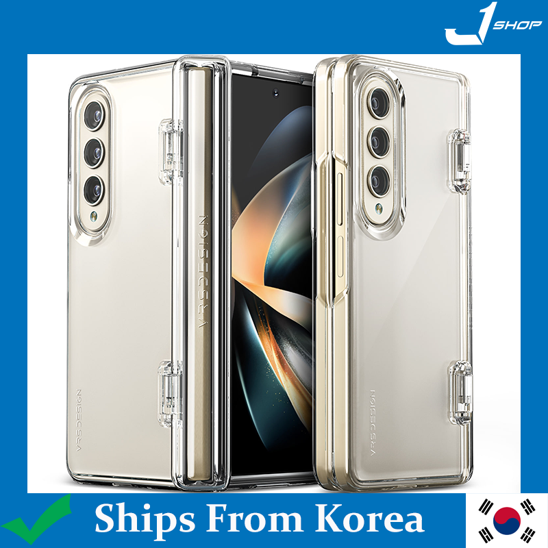 Vrs Ốp Điện Thoại Pha Lê Đơn Giản Cho galaxy z fold 4 + 1 Màn Hình Hiển Thị Phía Trước