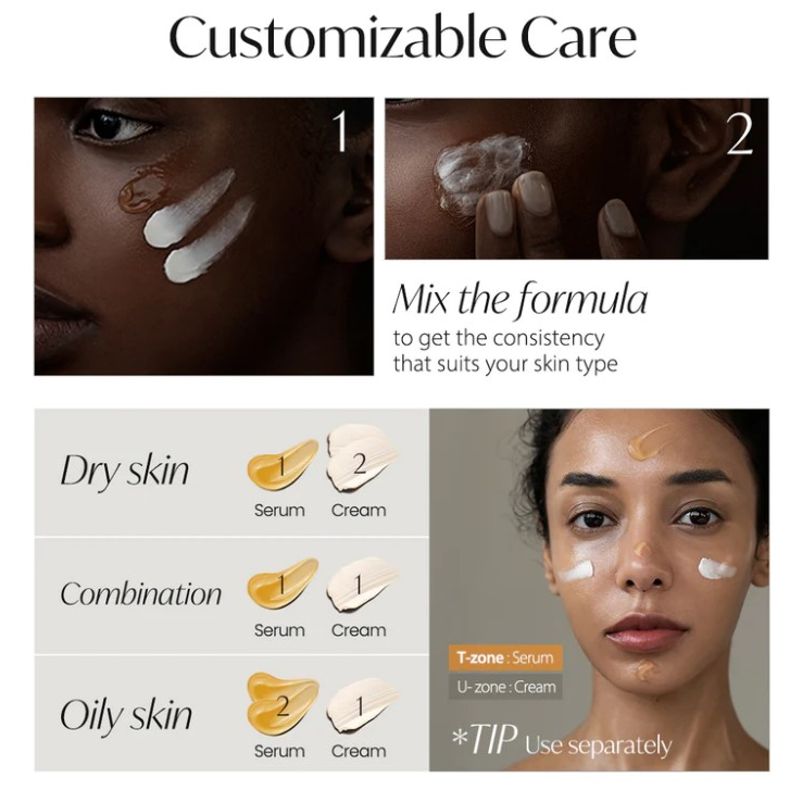 Serum và kem dưỡng 2 ngăn nấm Truffle trắng d'Alba White Truffle Double Serum & Cream 70g