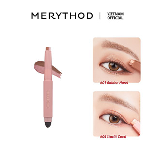 [MERYTHOD] Bút sáp phấn mắt 2 màu bền màu lâu trôi Two Tone Stick Eye Shadow 0.9g