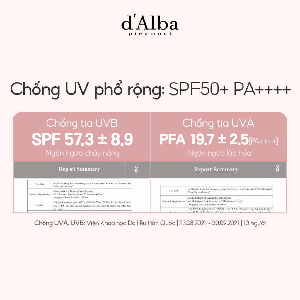 [d'Alba Official] Phấn nước chống nắng nâng tông SPF 50 + PA + + + + d'Alba Tone Up Sun Cushion