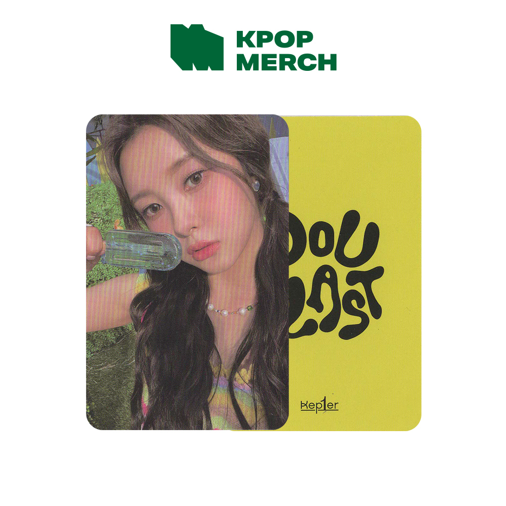 Kep1er Only Pob 2nd mini album Doublast synnara pob Photo card Random