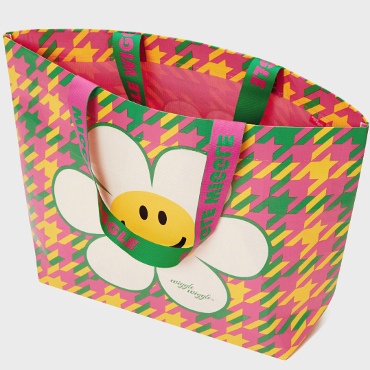 Túi Mua Sắm Tái Sử Dụng  - Kiểm Tra Răng Tròn