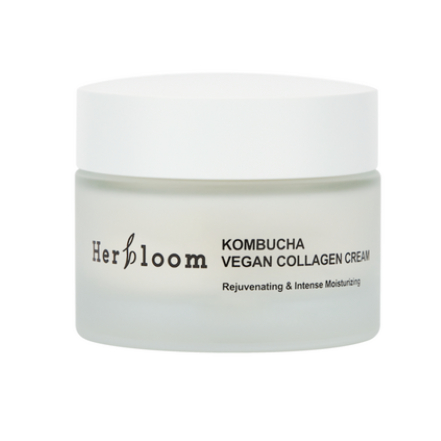 Kem dưỡng da herbloom organic kombucha vegan collagen cream 50ml