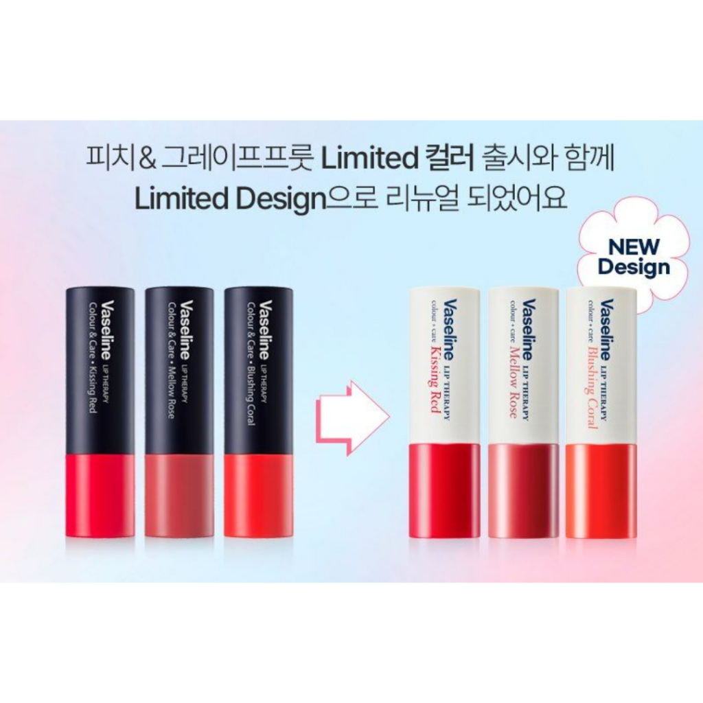 Son Dưỡng Màu + Chăm Sóc Môi  Màu Đỏ San Hô / Hồng Đào