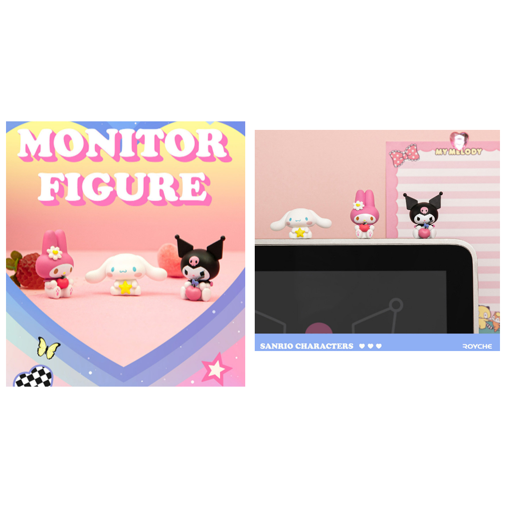 Mô Hình KUROMI / Cinnamoroll / My Melody Monitor TACC3AG