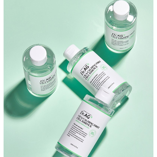 Tinh chất rau má làm dịu da mụn Dr.AG Cica Calming First Cell Essence 200ml + 50ml