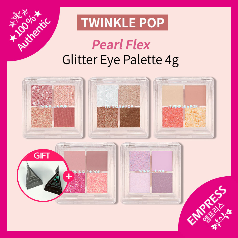 Bảng Phấn Mắt Twinkle Pop Pearl Flex Glitter Eye Palette 4g