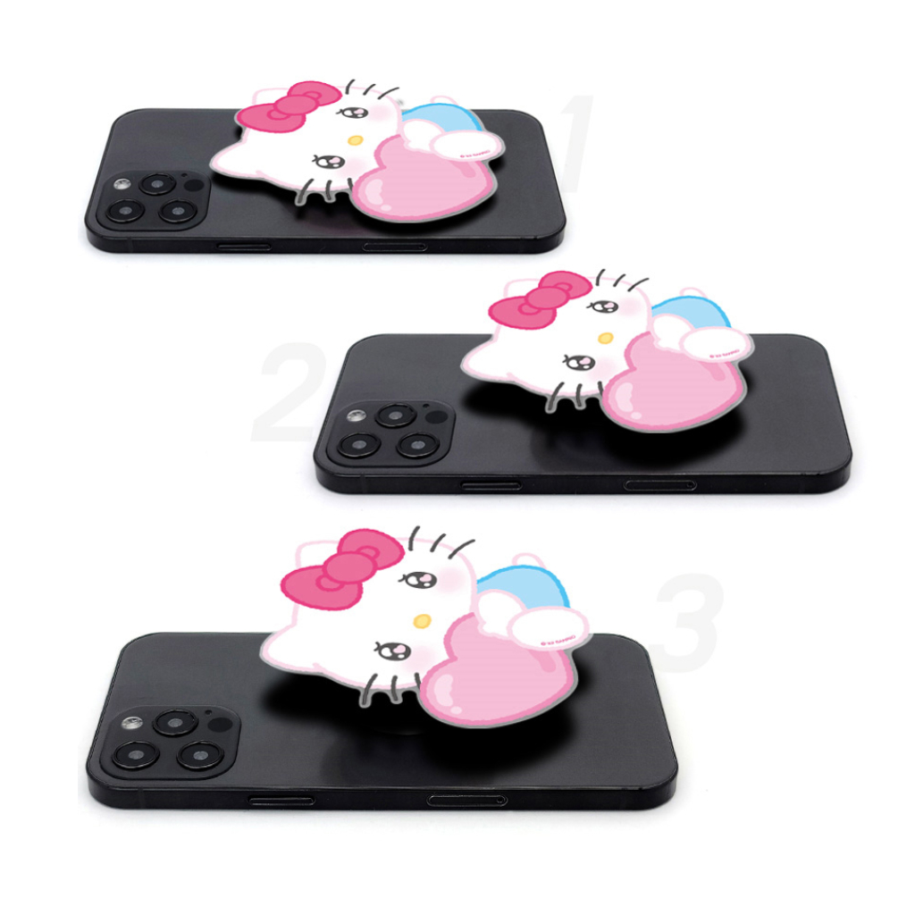 🇰🇷 Đây là size lớn, acrylic grip tok dễ thương hiệu Giá đỡ điện thoại nhanh