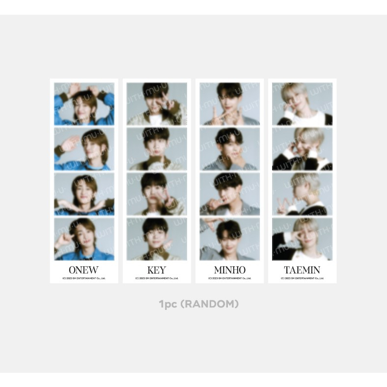 Shinee - 06 POSTCARD Bưu Thiếp / 2023 SHINee Fanmeeting MD ​