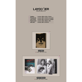 Album Solo BTS V - Layover (Phiên bản album Weverse)