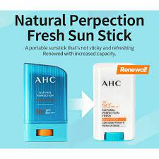 Thanh Lăn Chống Nắng AHC Natural Perfection Fresh Sun Stick SPF50+/PA++++ 17g