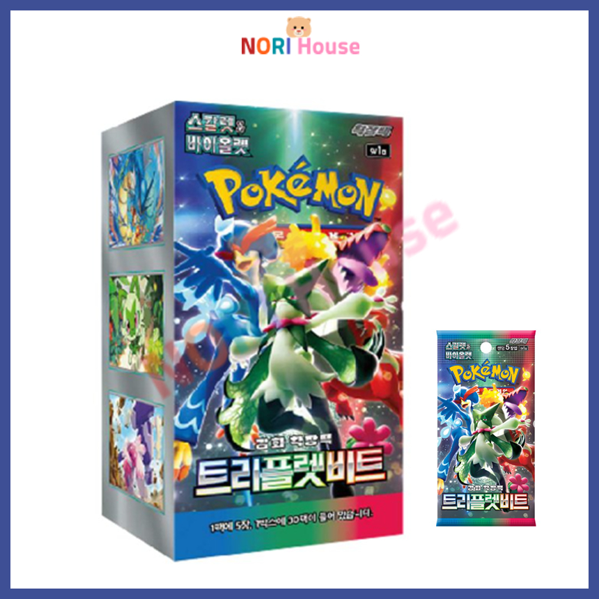 Box Bài Pokemon Card Scarlet & Violet Triple Beat 1 Hộp 30 gói