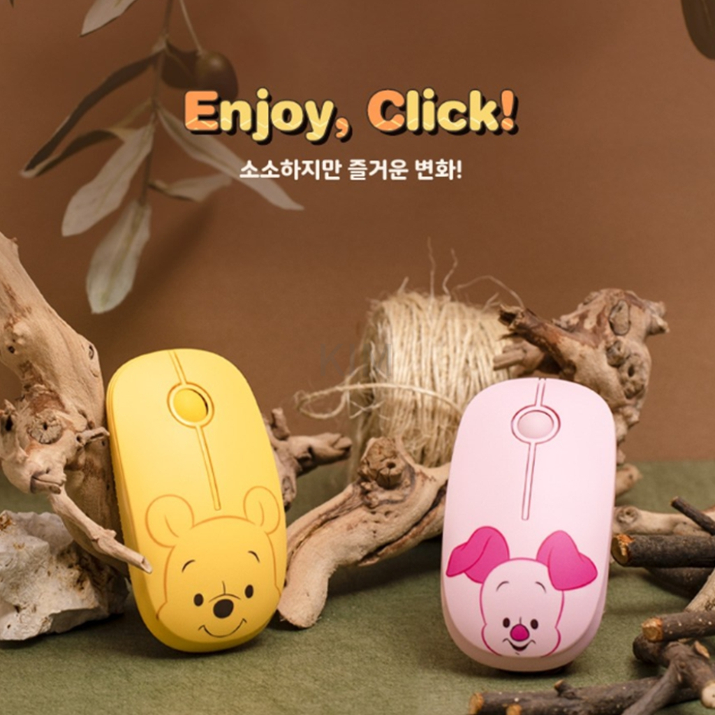 Chuột Máy Tính Không Dây USB Receiver Dễ Thương