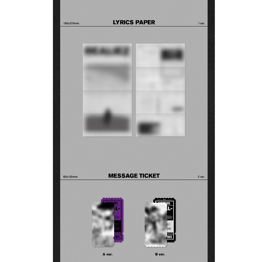 KANG DANIEL - REALIEZ 4th Mini Album