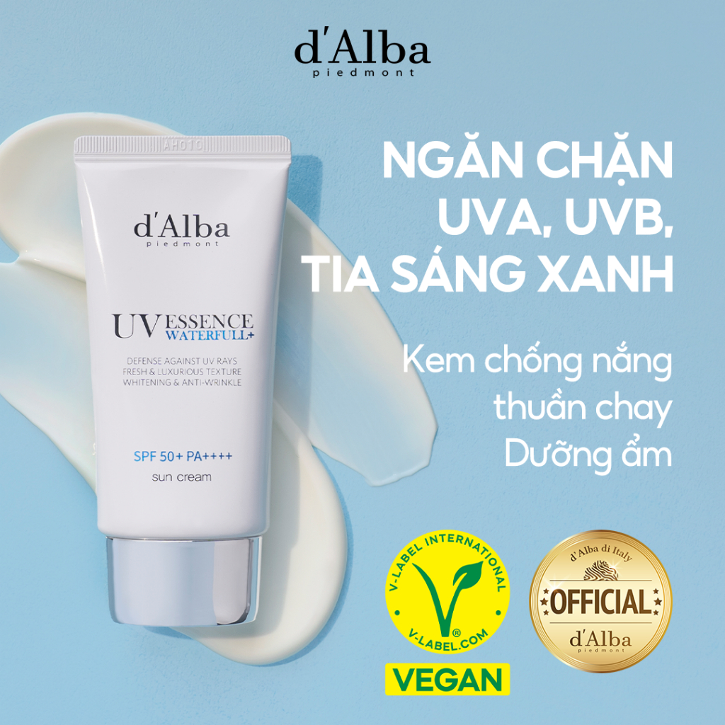 [d'Alba Official] Combo Serum dạng xịt 100ml và Kem chống nắng nâng tone 50ml