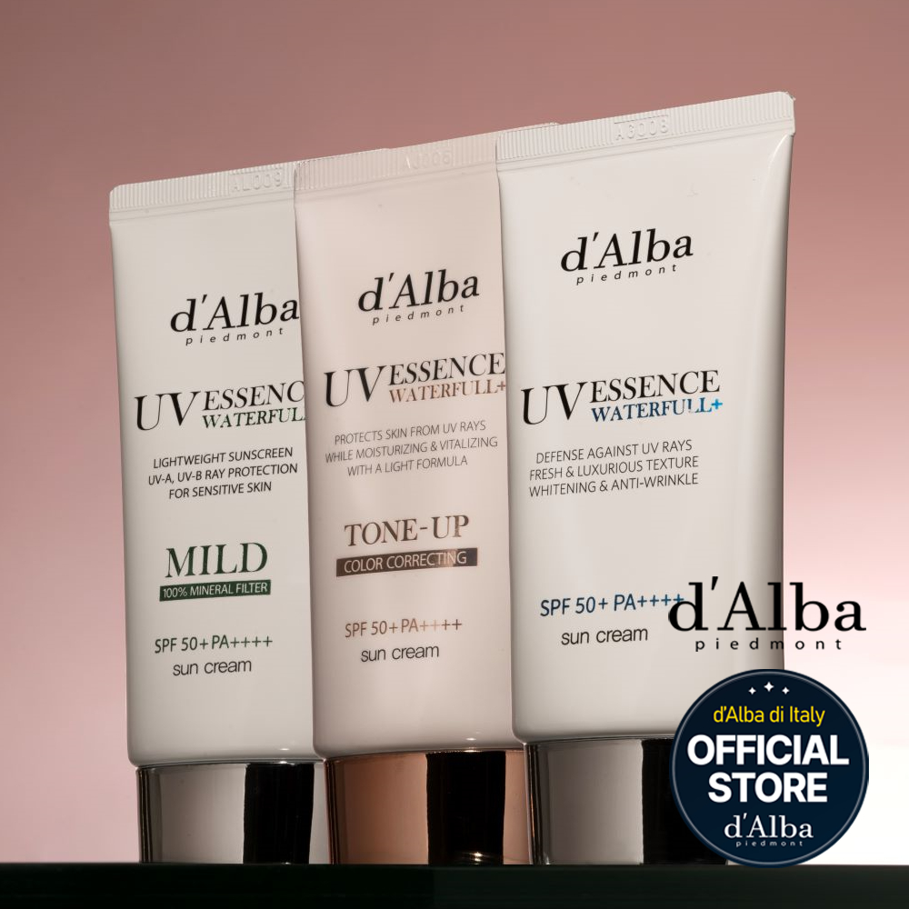 [d'Alba Official] Kem Chống Nắng thuần chay d'Alba 50ml (SPF50 + PA + + + +) Dịu Nhẹ Và An Toàn Sử Dụng