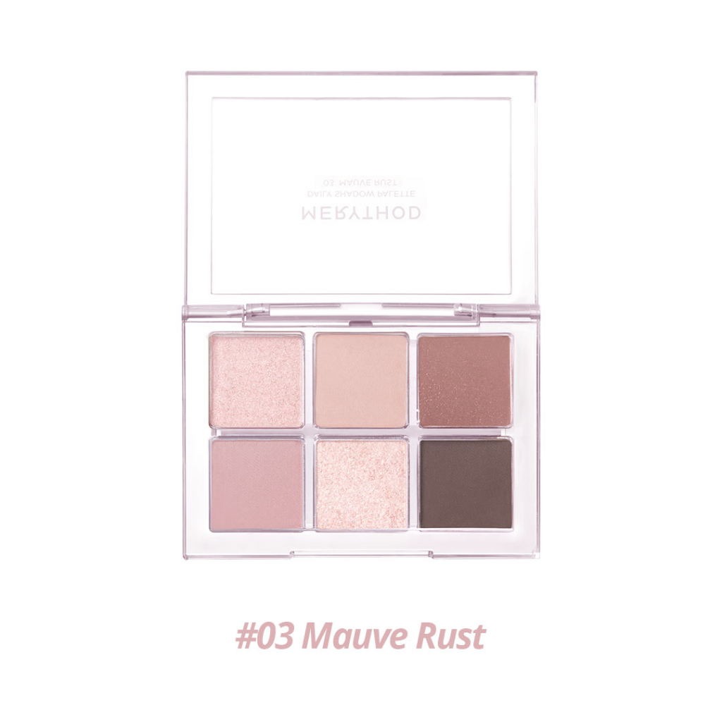 [MERYTHOD] Bảng phấn mắt 6 ô dùng hàng ngày với màu sắc tươi sáng ngọt ngào Daily Shadow Palette 4.5g | BigBuy360 - bigbuy360.vn