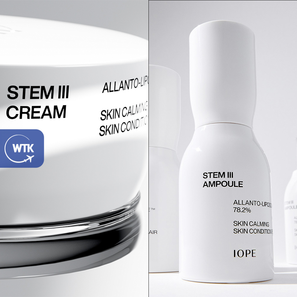 IOPE Stem Ⅲ (3) Softener / Ampoule / Emulsion / Cream Nước Xả / ampoul