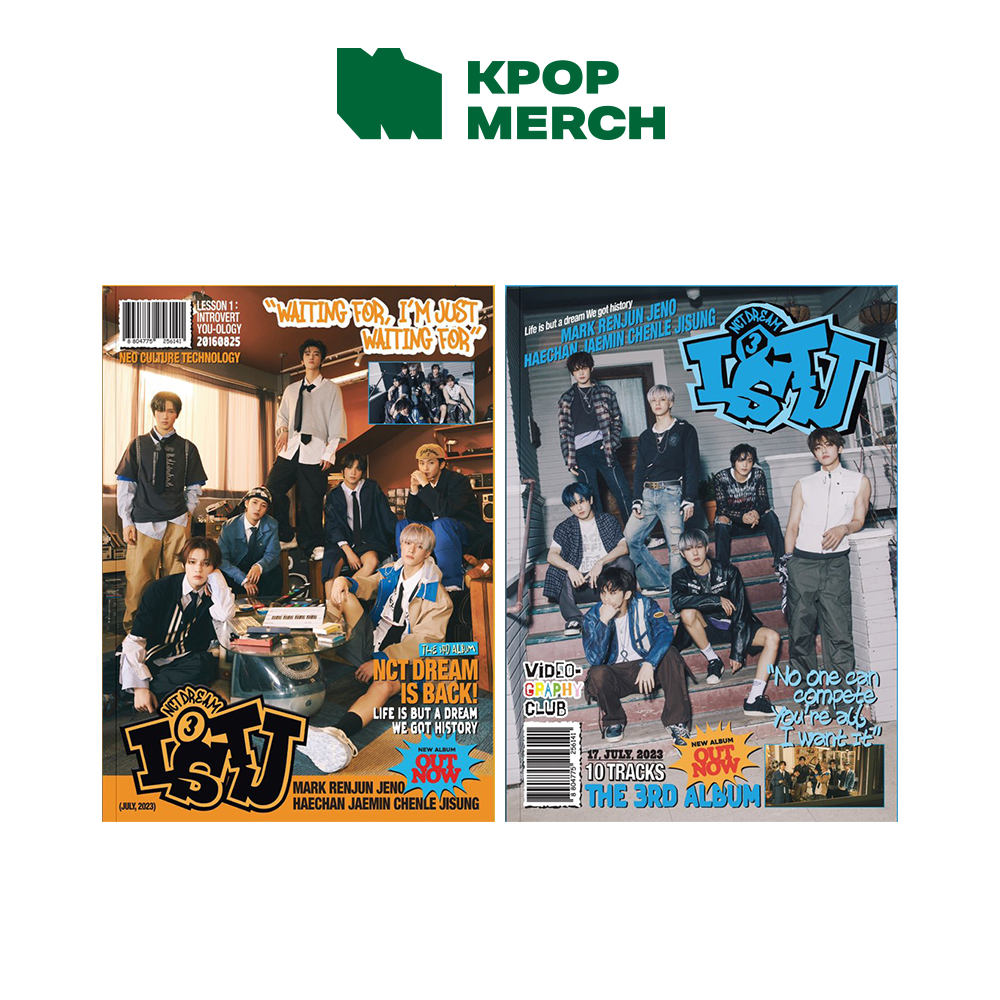 Album SM Entertainment NCT DREAM - 3rd ISTJ bản sách ản