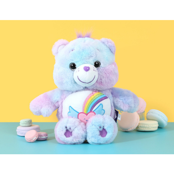 Care bears authentic 14cm, 27cm dream bright bears nhồi bông đồ chơi sang trọng