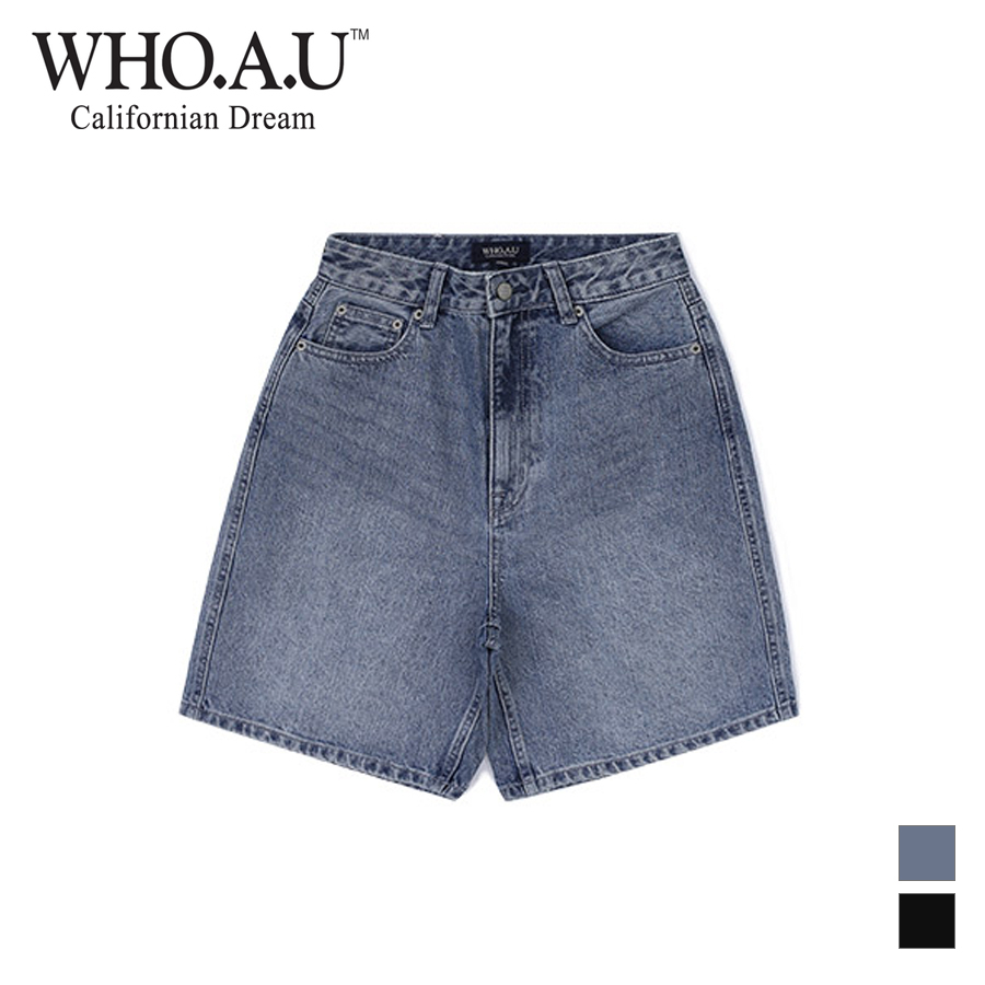 Quần short denim nữ WHOAU WHTJD2442F thời trang