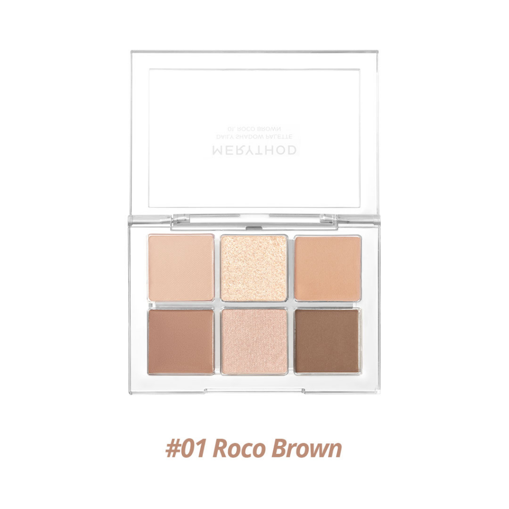 [MERYTHOD] Bảng phấn mắt 6 ô dùng hàng ngày với màu sắc tươi sáng ngọt ngào Daily Shadow Palette 4.5g | BigBuy360 - bigbuy360.vn