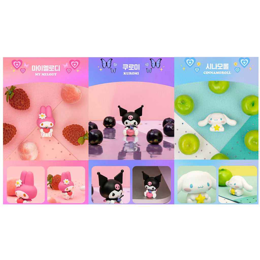 Mô Hình KUROMI / Cinnamoroll / My Melody Monitor TACC3AG