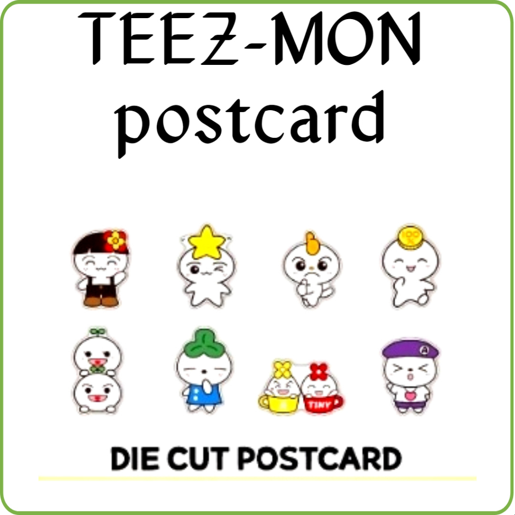 [ATEEZ] Bưu Thiếp Cắt Chết TEEZ-MON "